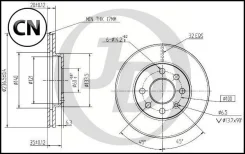 ���� ��������� �������� DF1609 (236x19,9) 6 ��� JBD0011 ����