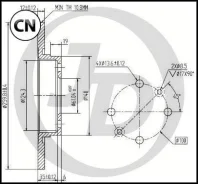 ���� ��������� �������� DF4381 (259x12) 4 ��� JBD0020 ����