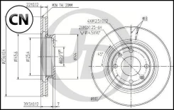 ���� ��������� �������� DF4839 (256x22) 4 ��� JBD0049 ����