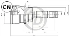 ���� ������� ABS DA012A48 JCT0001A ����