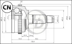 ���� ������� ABS HO035A50 JCT0010A ����
