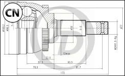 ���� ������� ABS NI027A46 JCT0027A ����