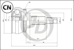 ���� ������� ABS NI069A44 JCT0038A ����