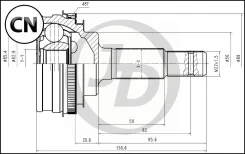 ���� ������� ABS TO009A48 JCT0045A ����