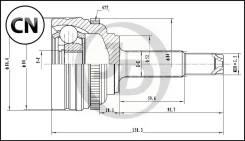 ���� ������� ABS DW006A47 JCT0086A ����