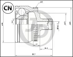 ���� ������� ABS 151375 JCT0088A ����
