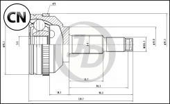 ���� ������� ABS 151512 JCT0095A ����