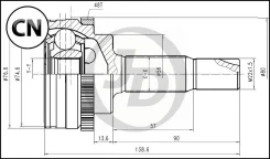 ���� ������� ABS TO042A48 JCT0132A ����