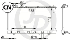 �������� ��������� A/T (������ ������ ��� - ������) JD JPR0015 JPR0015 ����