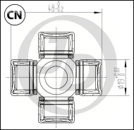 ���������� ������� 48.00x19.06 ST1948 JTU0007S ����