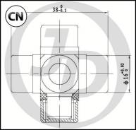 ���������� ������� 38.00x16.05 ST1638 JTU0004S ����