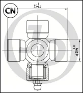 ���������� 54.80x20.02 GUD81 JTU0021 ����
