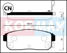 ������� ���������, ������ (� ������������ ���������) D1244MH Kormax KBP052 KBP052 ����