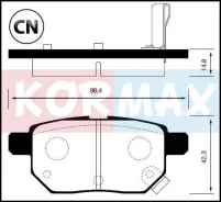 ������� ���������, ������ D2254M Kormax KBP061 KBP061 ����