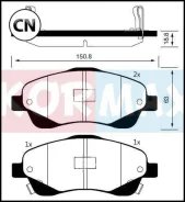 ������� ���������, �������� (� ������������ ���������) D2233M Kormax KBP077 KBP077 ����