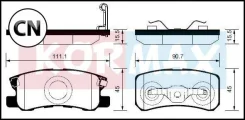 ������� ���������, ������ (� ������������ ���������) D6106 Kormax KBP081 KBP081 ����