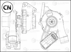��������������� PSA Boxer (11-), Jumper (11-) 2.2D E-5 (GTB1749VK) Luzar LAT2021 LAT2021 ����
