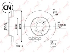 ���� ��������� ������������� (262x21) | ����� | BN1034 LYNXauto BN1034 BN1034 ����
