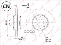 ���� ��������� ������������� (256x22) | ����� | BN1431 LYNXauto BN1431 BN1431 ����