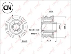 ����� �������� ����� ���������� LADA Largus PA1073 LYNXauto PA1073 PA1073 ����