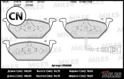 ������� ��������� �������� (� ��������) (����� Semi-Metallic) Miles E100061 E100061 ����