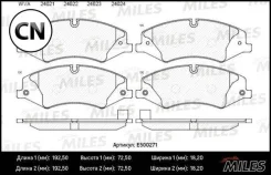 ������� ��������� �������� (����� Ceramic ����� PRO) Miles E500271 E500271 ����