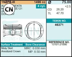 ������� ��������� (4��/����) Teikin 46371STD 46371STD ����