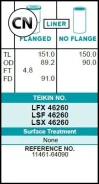 ������ ����� ��������� (4��/����) �� ������������� Teikin LSF46260 LSF46260 ����