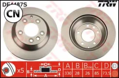 ���� ��������� ������ TRW DF4487S DF4487S ����