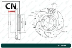 ���� ��������� ��������������� ������������� ����� Gbrake GFR02239L GFR02239L ����