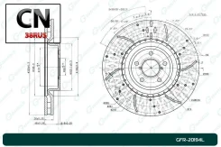 ���� ��������� ��������������� ������������� ����� Gbrake GFR20194L GFR20194L ����