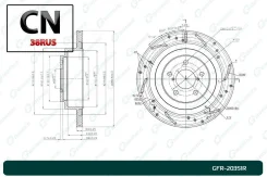 ���� ��������� ��������������� ������������� ������ Gbrake GFR20351R GFR20351R ����