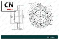 ���� ��������� ��������������� ������������� ������ Gbrake GFR20732R GFR20732R ����