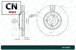 ���� ��������� ������������� Gbrake GR02962 GR02962 ����