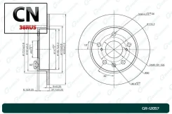 ���� ��������� Gbrake GR12057 GR12057 ����