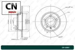 ���� ��������� Gbrake GR12097 GR12097 ����