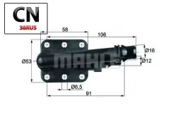 ��������� Mahle/ Knecht TO582 TO582 ����