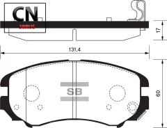 ������� ��������� Sangsin Brake SP1155 SP1155 ����