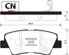 ������� ��������� ��������, ������ Sangsin Brake SP1239 SP1239 ����
