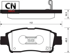 ������� ��������� ��������, �������� Sangsin Brake SP1230 SP1230 ����