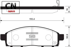 ������� �������� �������� Sangsin Brake SP1361 SP1361 ����