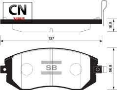 ������� ��������� Sangsin Brake SP1367 SP1367 ����