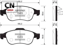 ������� ��������� Sangsin Brake SP1390 SP1390 ����