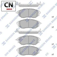 ������� ��������� �������� Sangsin Brake SP1534 SP1534 ����