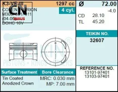 ������� ��������� (4��/����) Teikin 32607STD 32607STD ����