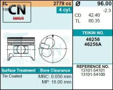 ������� ��������� (4��/����) Teikin 46256050 46256050 ����