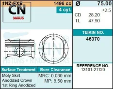 ������� ��������� (4��/����) Teikin 46370STD 46370STD ����
