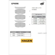������� ��������� �������� Hyundai Creta GP4098 Sangsin Brake GP4098 GP4098 ����