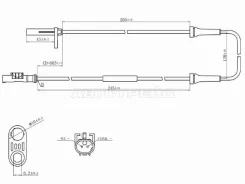 ������ ABS LADA Granta 11-18 / Kalina 04-13 (�����/ ������=�����) SAT ST-31-0084, �����/������ ������ ST310084 ����