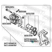 ������� ��������� �������� ����� (�� ������) Febest 0477V93WFLH 0477V93WFLH ����